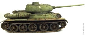 1/35 T-34-85 with Soviet Tank Riders - malowanie