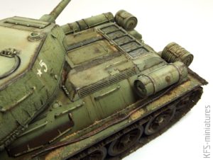 1/35 T-34-85 with Soviet Tank Riders - malowanie