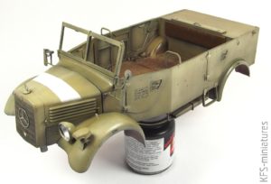 1/35 Kfz. 70 with 7.62cm F.K. 39 (r) - Malowanie