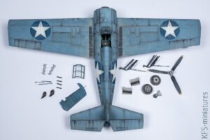 1/48 F4F-3 Wildcat - Budowa Cz.2