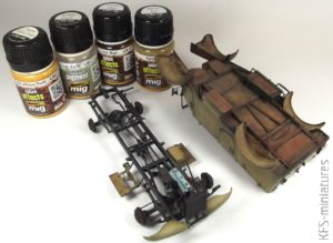 1/35 Kfz. 70 with 7.62cm F.K. 39 (r) - Malowanie