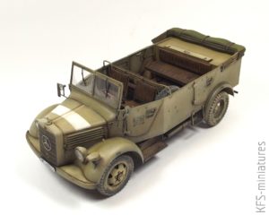 1/35 Kfz. 70 with 7.62cm F.K. 39 (r) - Malowanie