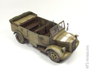 1/35 Kfz. 70 with 7.62cm F.K. 39 (r) - Malowanie