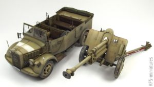 1/35 Kfz. 70 with 7.62cm F.K. 39 (r) - Malowanie