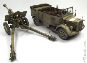 1/35 Kfz. 70 with 7.62cm F.K. 39 (r) - Malowanie