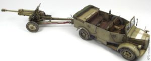 1/35 Kfz. 70 with 7.62cm F.K. 39 (r) - Malowanie