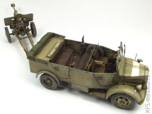 1/35 Kfz. 70 with 7.62cm F.K. 39 (r) - Malowanie