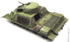 1/35 BMR-1 - Early Mod. with KMT-5M - Malowanie