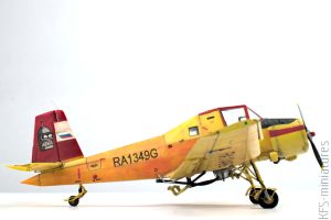 1/72 Z-37A Čmelák - Budowa cz. 2