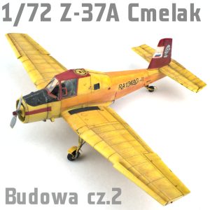 1/72 Z-37A Čmelák - Budowa cz.1