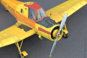 1/72 Z-37A Čmelák - Budowa cz. 2