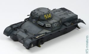 1/35 Pz.Kpfw.I Ausf.B - Malowanie