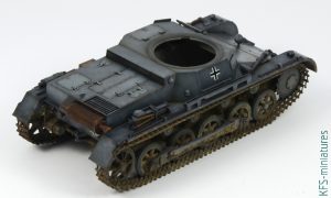 1/35 Pz.Kpfw.I Ausf.B - Malowanie