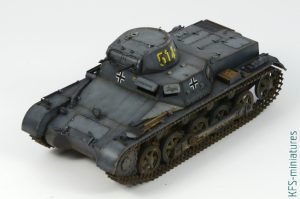 1/35 Pz.Kpfw.I Ausf.B - Malowanie