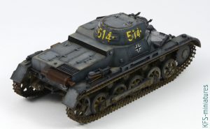 1/35 Pz.Kpfw.I Ausf.B - Malowanie