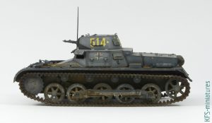 1/35 Pz.Kpfw.I Ausf.B - Malowanie