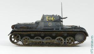 1/35 Pz.Kpfw.I Ausf.B - Malowanie