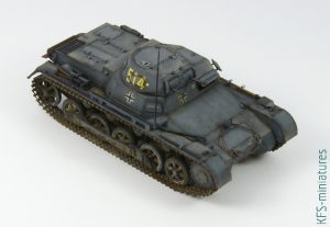 1/35 Pz.Kpfw.I Ausf.B - Malowanie