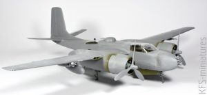 1/48 B-26B-50 Invader - ICM - Budowa cz.2