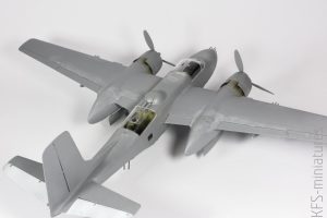 1/48 B-26B-50 Invader - ICM - Budowa cz.2