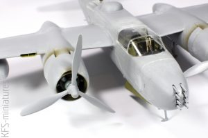 1/48 B-26B-50 Invader - ICM - Budowa cz.2