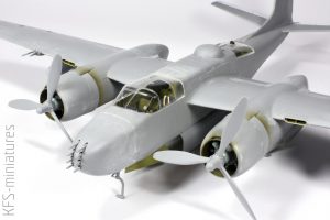 1/48 B-26B-50 Invader - ICM - Budowa cz.2