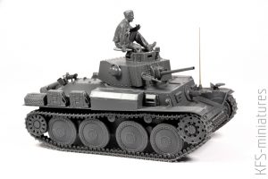 1/35 Pz.Kpfw.38(t) Ausf. E/F - Tamiya - budowa cz. 1