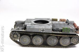 1/35 Pz.Kpfw.38(t) Ausf. E/F – Tamiya – budowa cz. 2