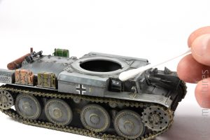 1/35 Pz.Kpfw.38(t) Ausf. E/F – Tamiya – budowa cz. 2