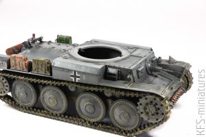 1/35 Pz.Kpfw.38(t) Ausf. E/F – Tamiya – budowa cz. 2