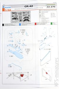 1/32 CR.42 Falco - Dodatki - Eduard