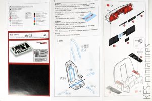 1/48 MV-22 - SPACE (do modelu Hobby Boss) - EDUARD