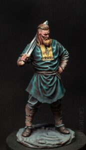 54mm Ubbe the Great Pagan - malowanie