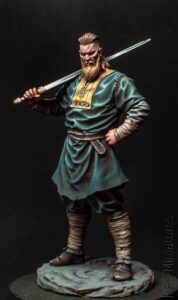 54mm Ubbe the Great Pagan - malowanie