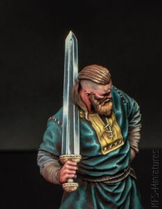 54mm Ubbe the Great Pagan - malowanie