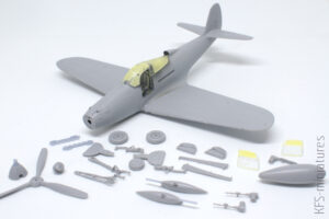 1/72 P-39Q Airacobra - Budowa