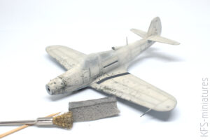 1/72 P-39Q Airacobra - Budowa