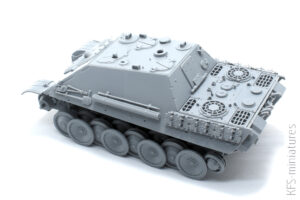 1/72 Jagdpanther - Budowa