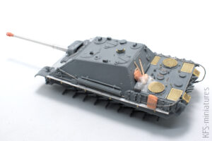 1/72 Jagdpanther - Budowa