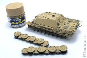 1/72 Jagdpanther - Budowa