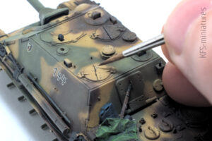 1/72 Jagdpanther - Budowa