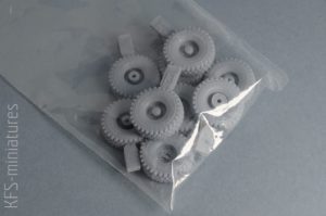 1/72 U.S M977 HEMTT XZL Wheel set-sagged