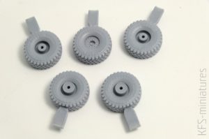 1/72 U.S M977 HEMTT XZL Wheel set-sagged