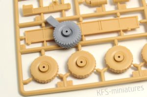 1/72 U.S M977 HEMTT XZL Wheel set-sagged