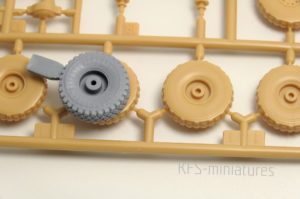 1/72 U.S M977 HEMTT XZL Wheel set-sagged