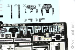 1/48 Hs 129B - Dodatki do modelu Hasegawa/Hobby2000 - Eduard