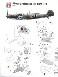 1/32 Messerschmitt Bf 109 E-3 - Hobby 2000