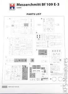 1/32 Messerschmitt Bf 109 E-3 - Hobby 2000