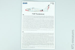 1/72 F-84F Thunderstreak - Special Hobby