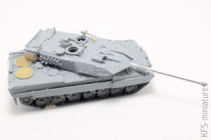 1/72 Leopard 2 A7V - Budowa 1/72 Leopard 2 A7V - Budowa